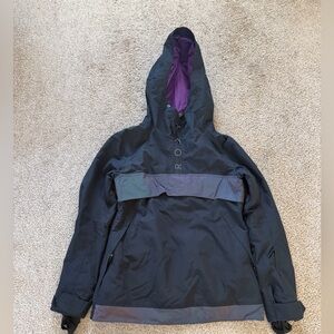 Roxy Black Iridescent Ski Jacket